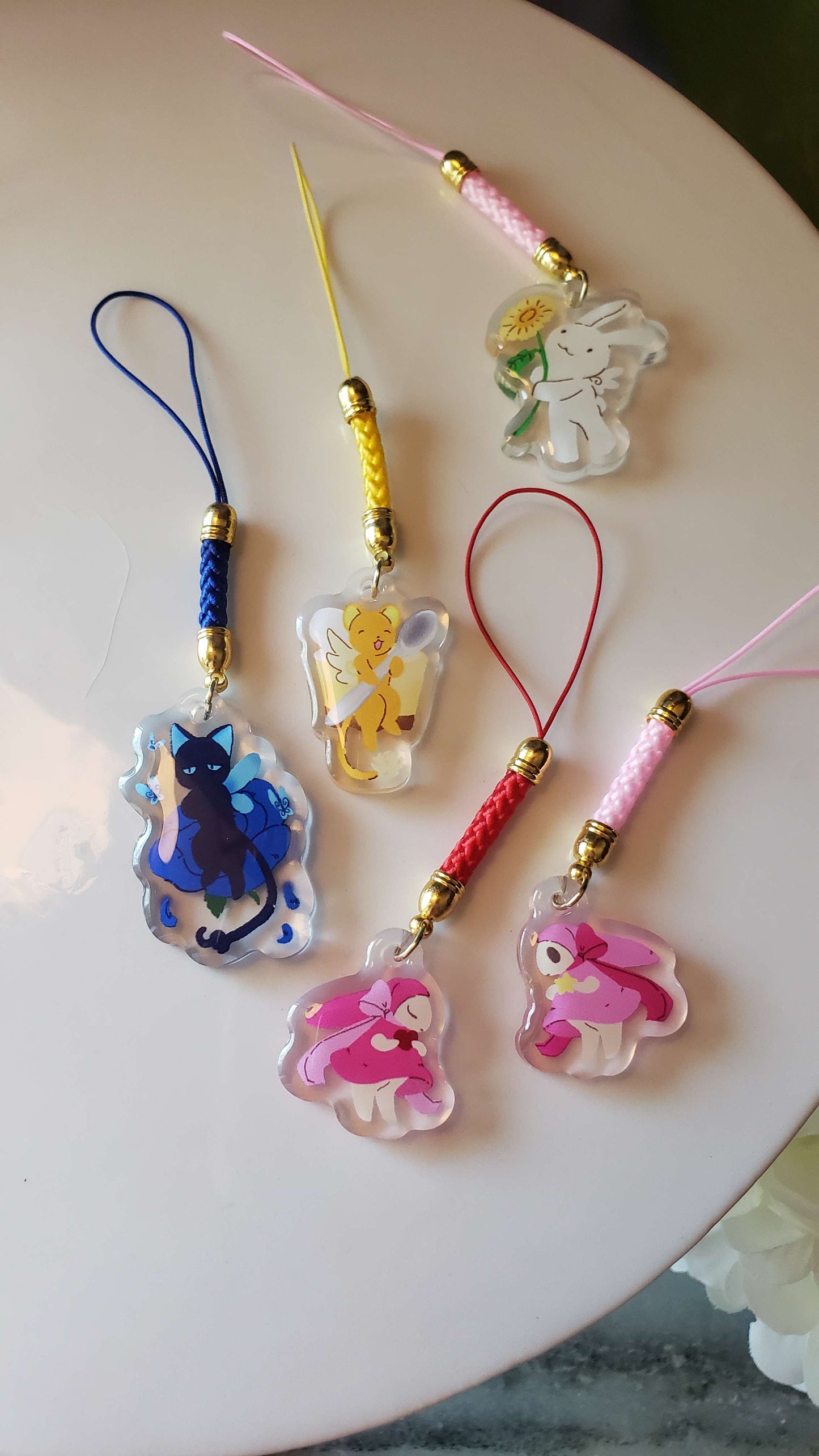 Shojo Mini Companion Strap Charms